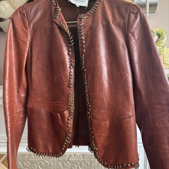 YVSL - Tom Ford Vintage Leather Jacket - Picture 2 of 4